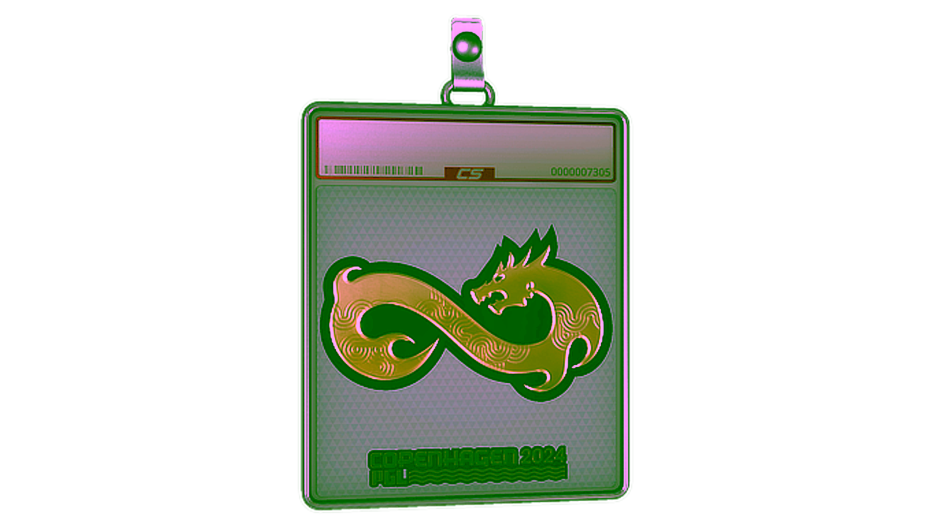 Display for Sticker Slab | Eternal Fire (Gold) | Copenhagen 2024