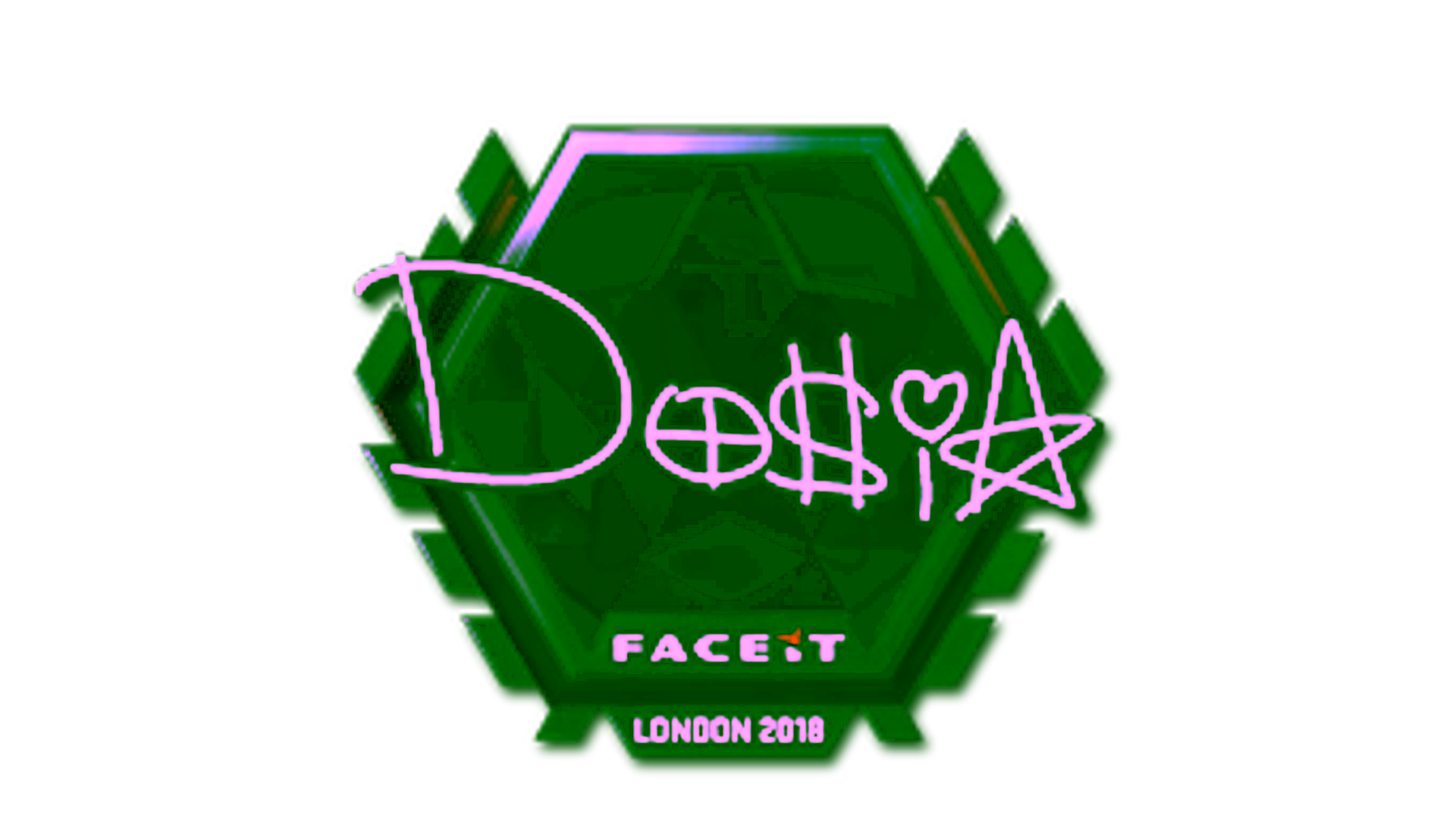 Display for Sticker | Dosia (Foil) | London 2018