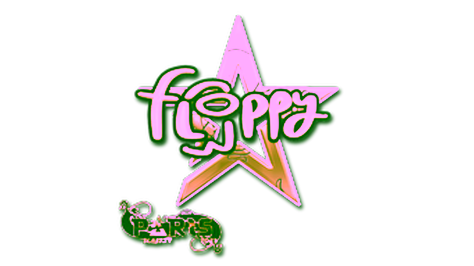 Дисплей для Sticker | floppy (Gold) | Paris 2023