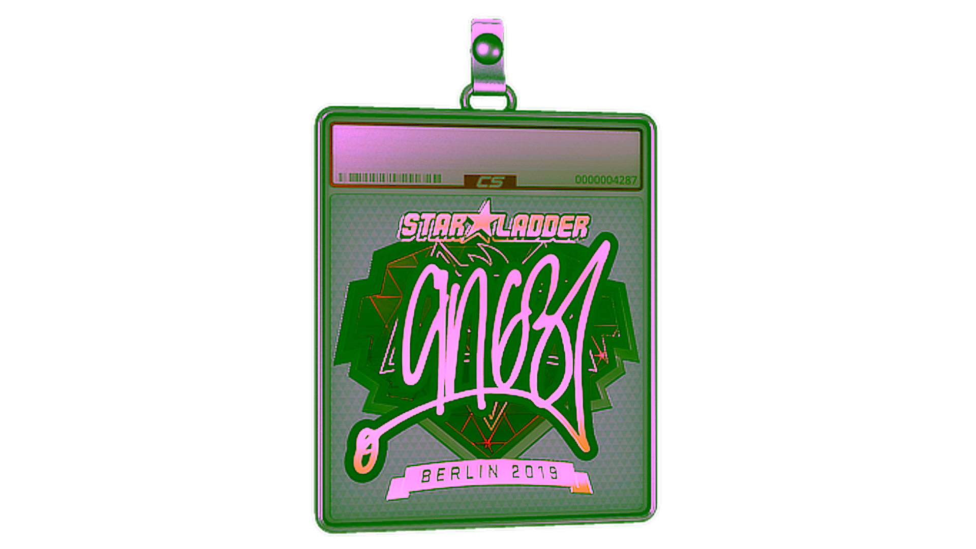 Display for Sticker Slab | ANGE1 (Gold) | Berlin 2019