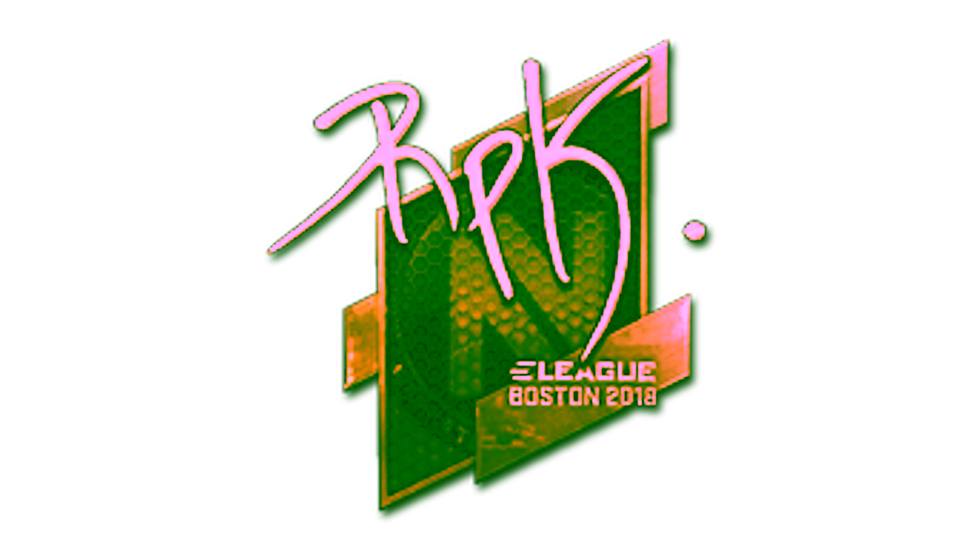 Wyświetl dla Sticker | RpK (Gold) | Boston 2018
