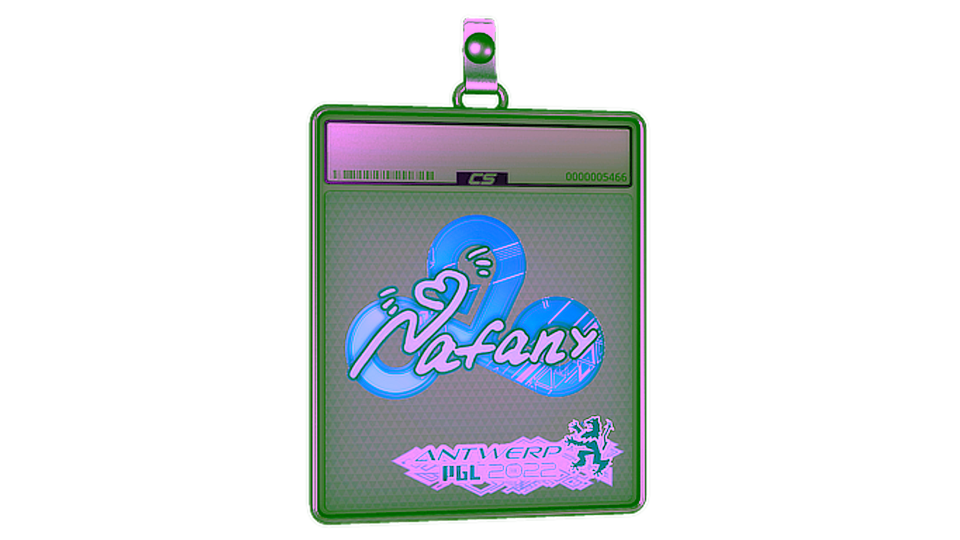 Дисплей для Sticker Slab | nafany (Holo) | Antwerp 2022
