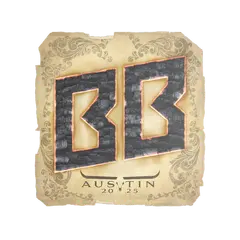 Sticker BetBoom Austin 2025