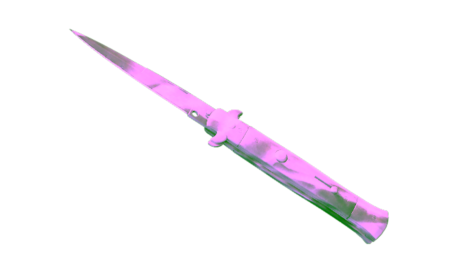Display for ★ StatTrak™ Stiletto Knife | Urban Masked (Factory New)