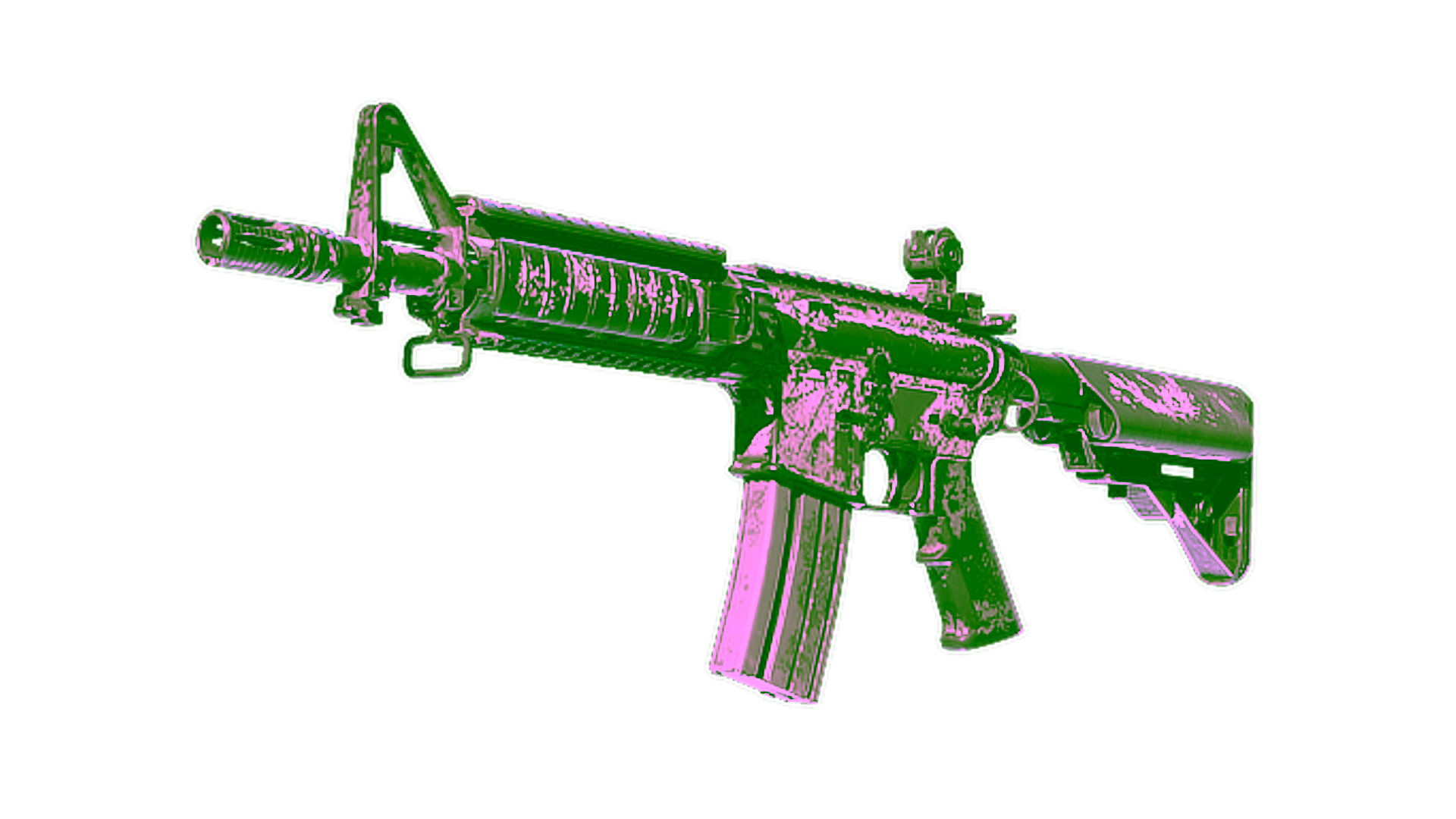 Display for Souvenir M4A4 | Aeolian Dark (Battle-Scarred)