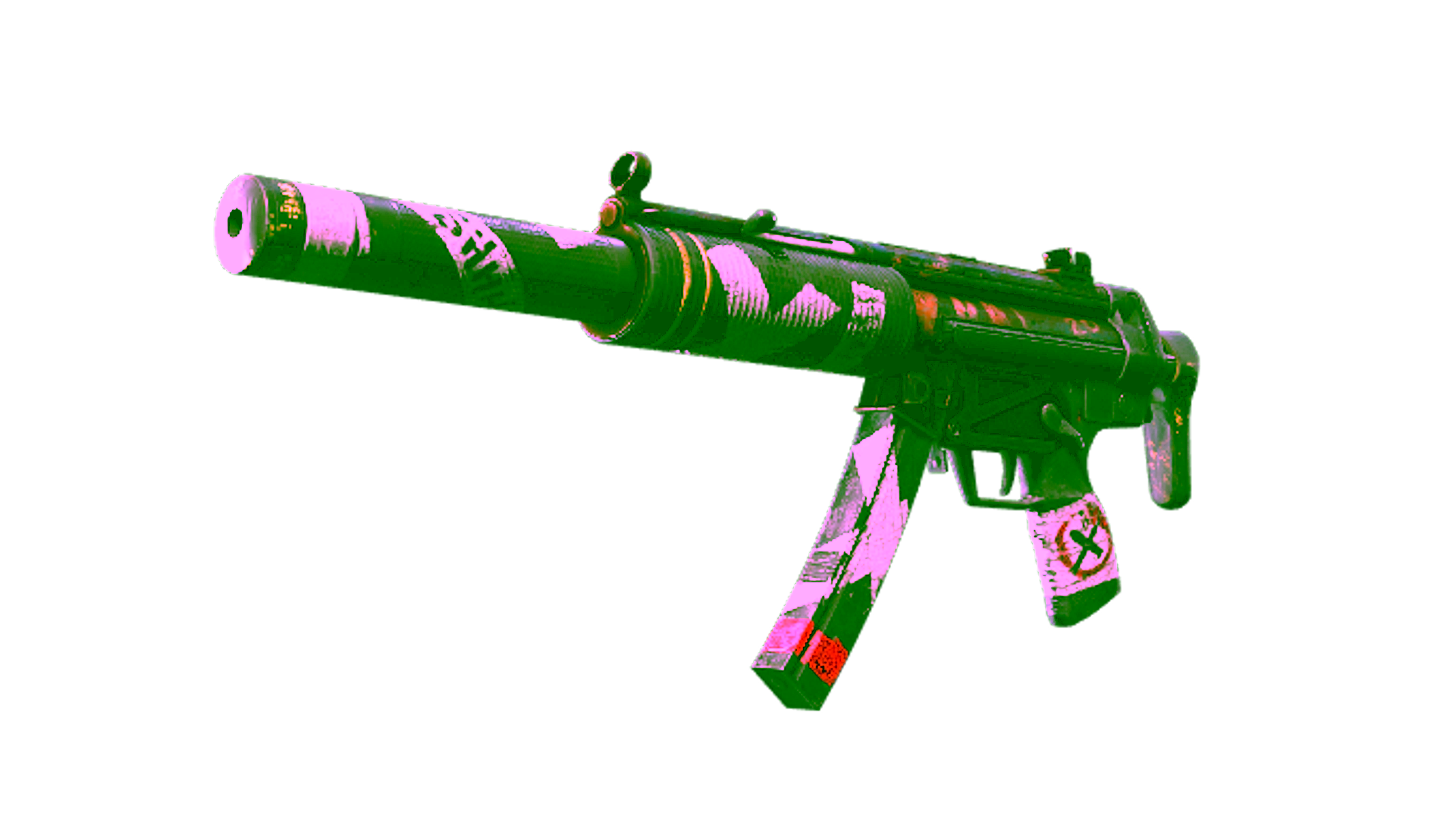 Affichage pour StatTrak™ MP5-SD | Kitbash (Battle-Scarred)