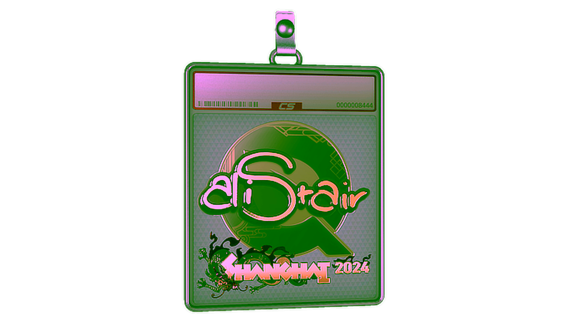 Display for Sticker Slab | aliStair (Gold) | Shanghai 2024