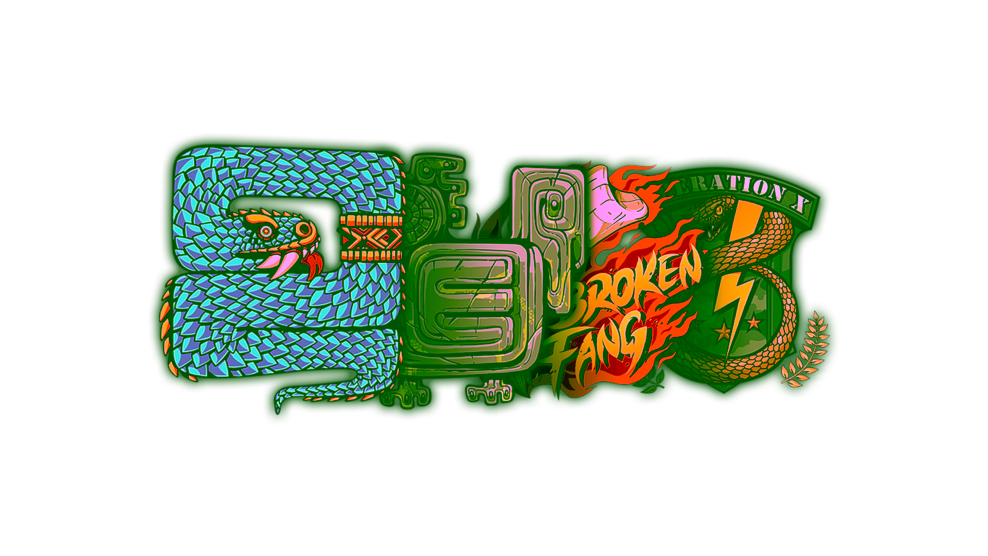 Rodyti Broken Fang Sticker Collection