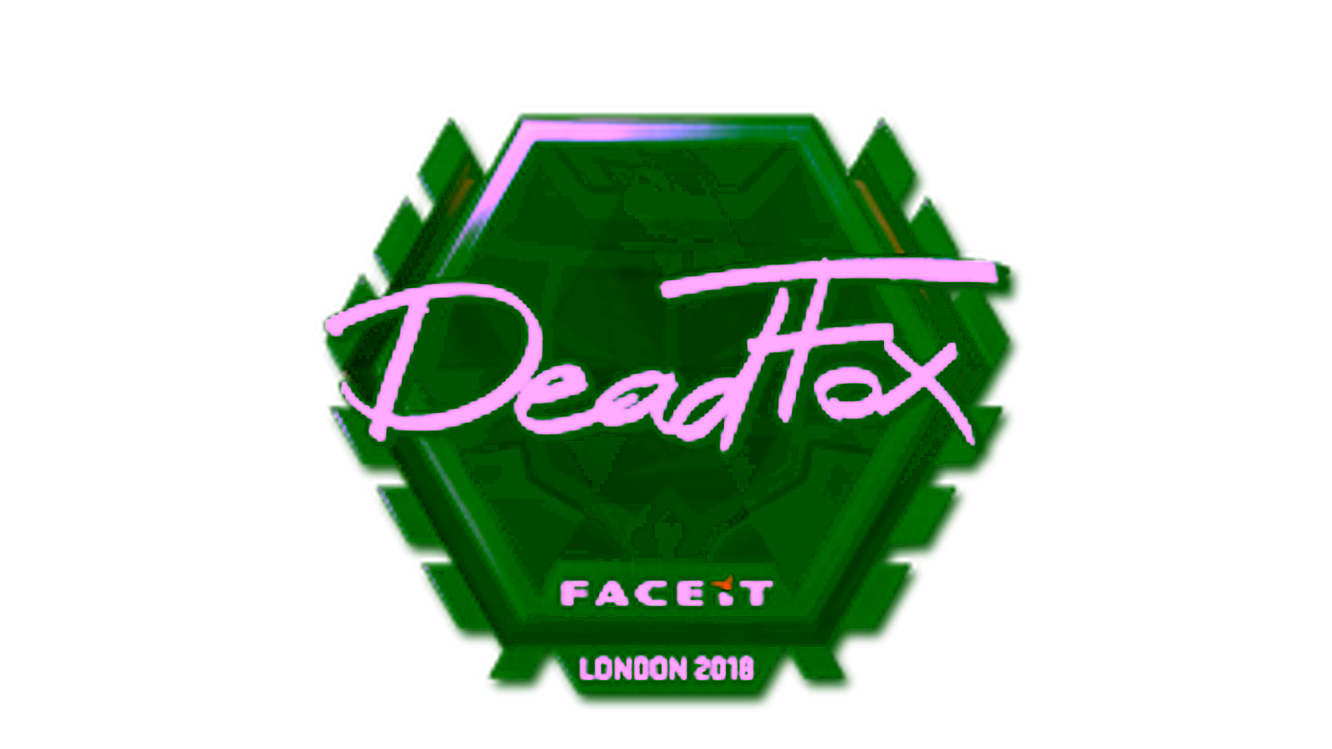 Display for Sticker | DeadFox (Foil) | London 2018