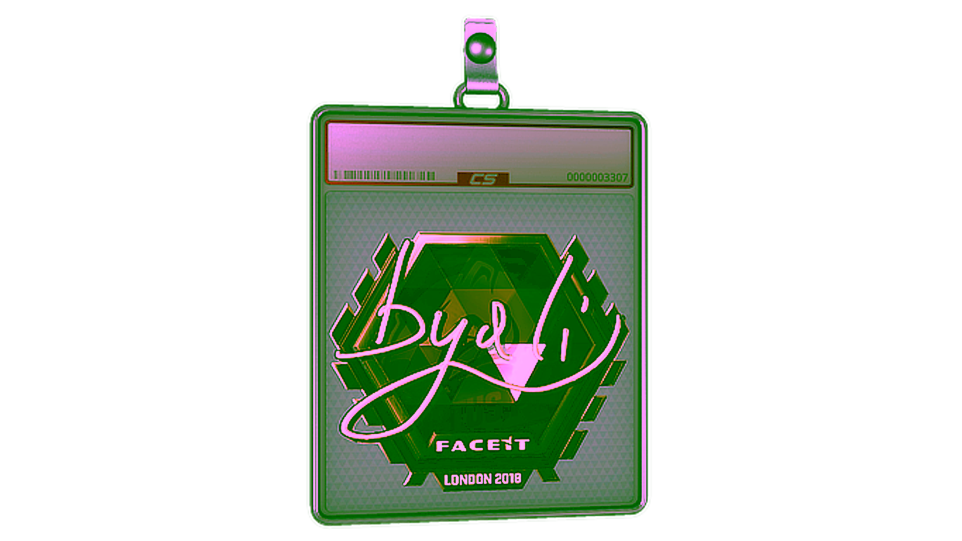 Display for Sticker Slab | byali (Gold) | London 2018