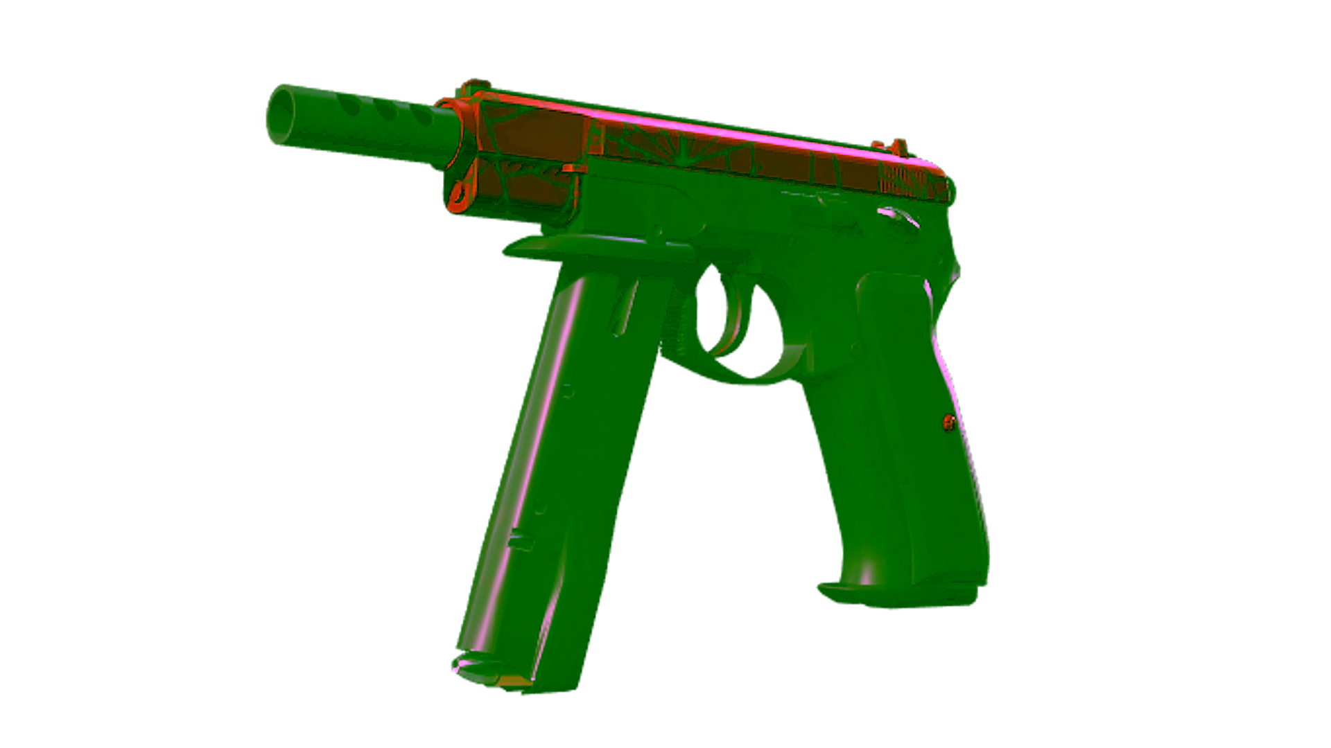 Display for StatTrak™ CZ75-Auto | Crimson Web (Minimal Wear)