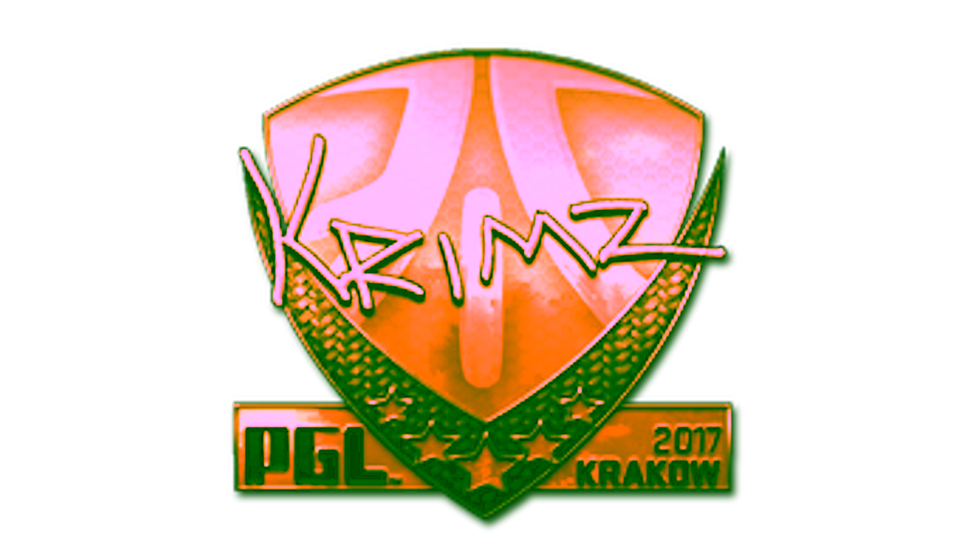 Дисплей для Sticker | KRIMZ (Gold) | Krakow 2017