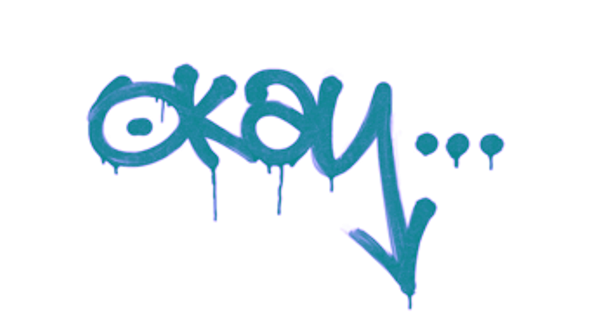 Display for Sealed Graffiti | Okay (Monarch Blue)