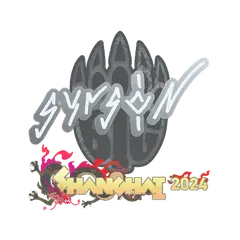Sticker syrsoN Shanghai 2024