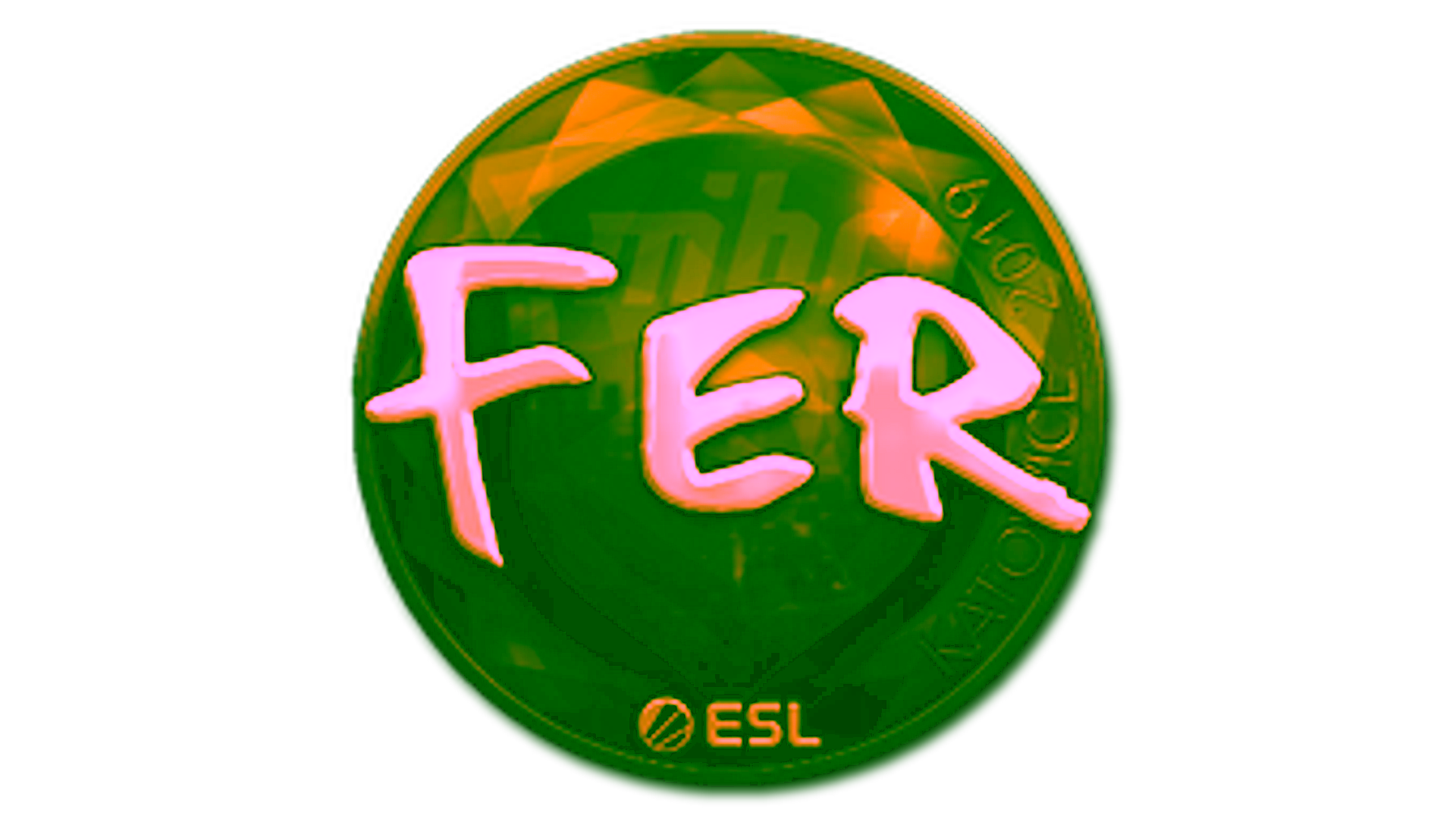 Exibição para Sticker | fer (Gold) | Katowice 2019