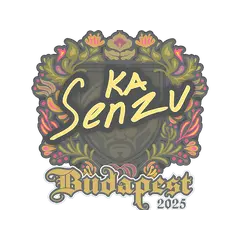 Sticker Senzu Budapest 2025