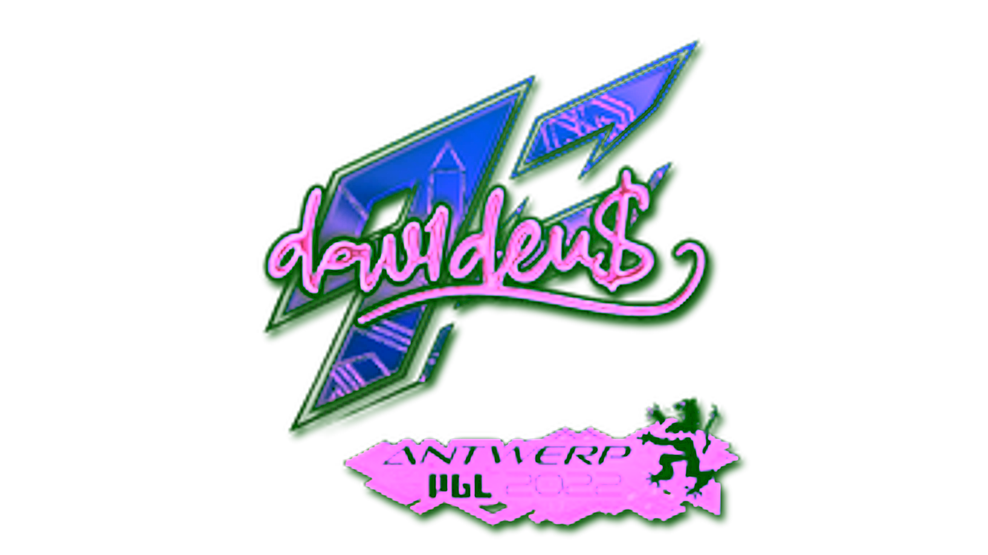 Display for Sticker | dav1d (Holo) | Antwerp 2022