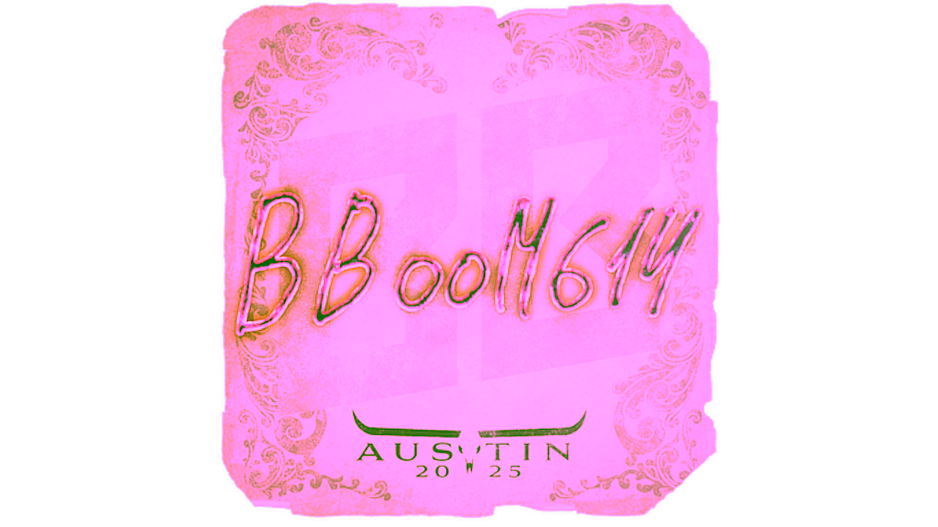 Display for Sticker | Boombl4 | Austin 2025