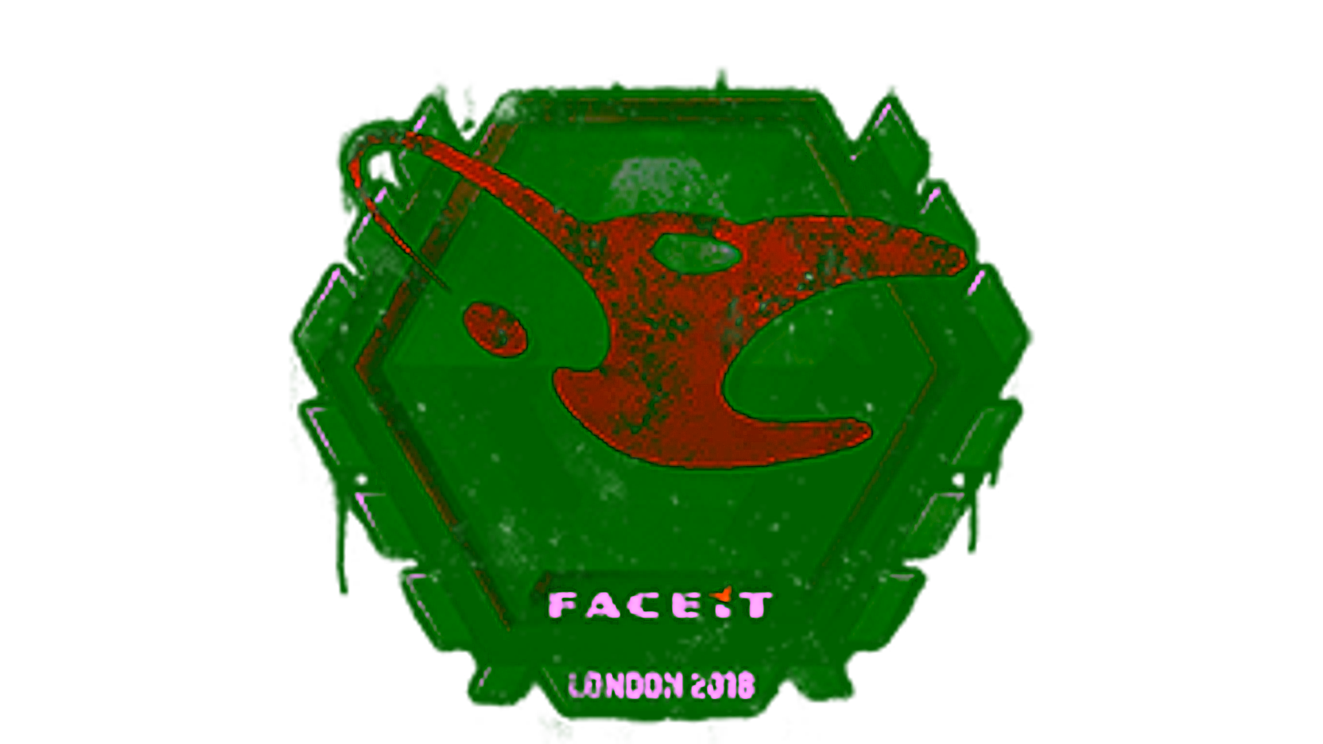 Display for Sealed Graffiti | mousesports | London 2018