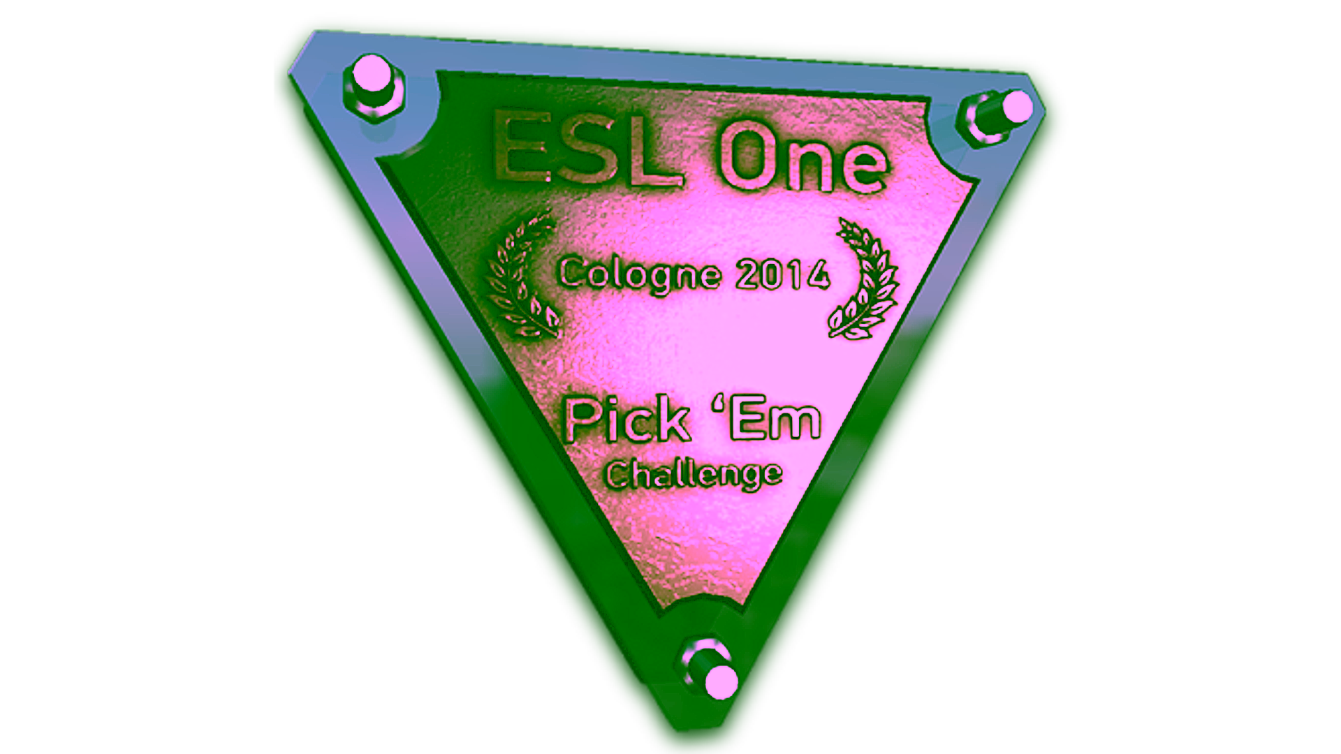 Display for Bronze Cologne 2014 Pick'Em Trophy