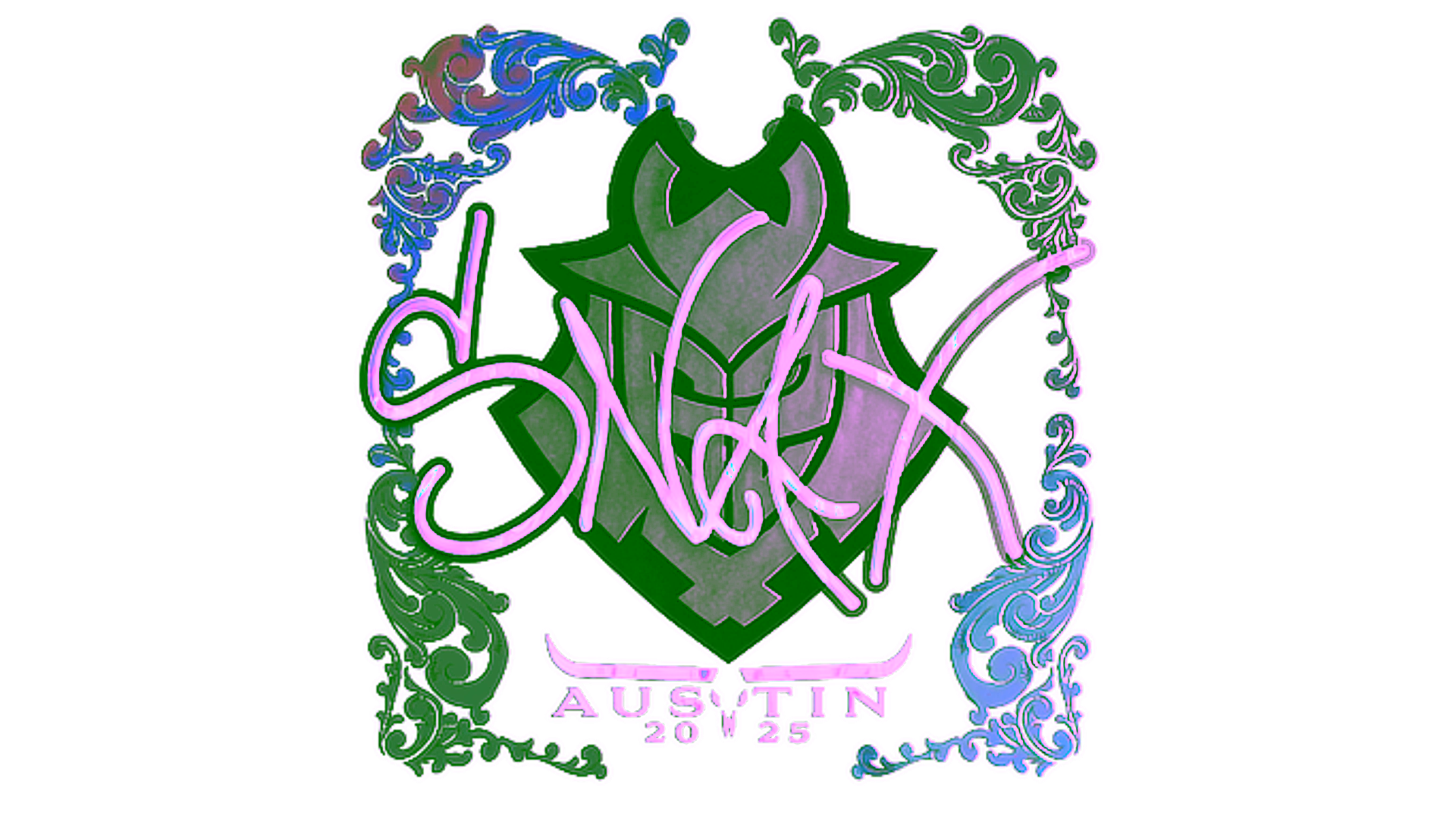 Display for Sticker | Snax (Holo) | Austin 2025