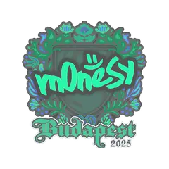 Sticker m0NESY Budapest 2025
