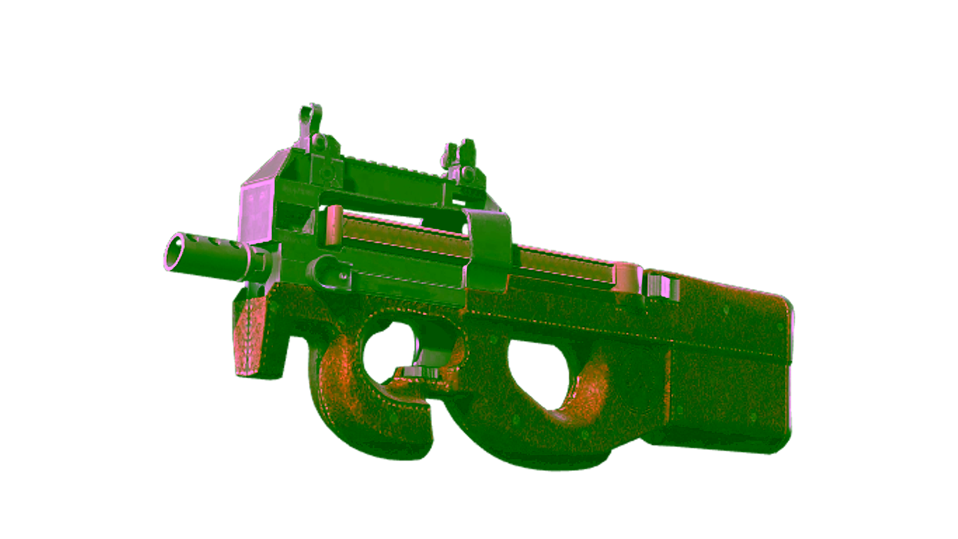 Mostrar para P90 | Leather (Battle-Scarred)