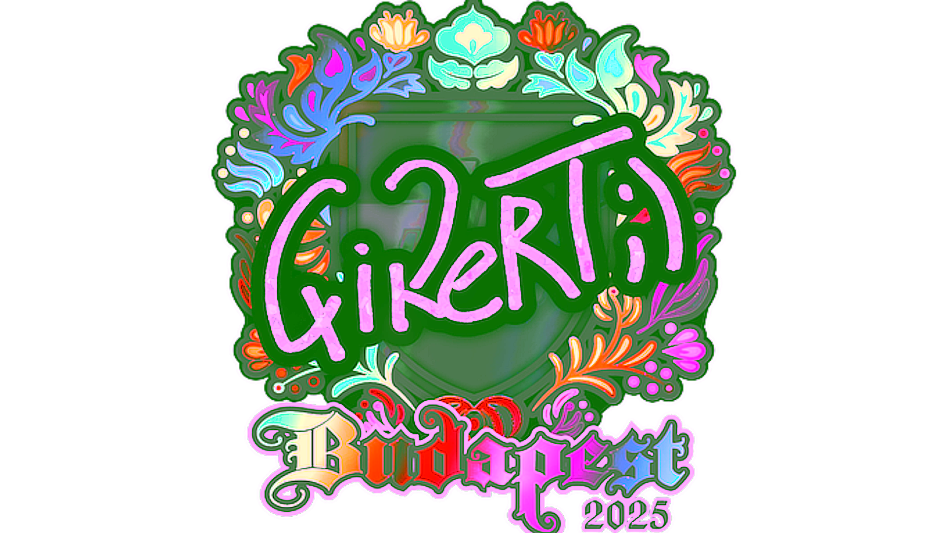 Дисплей для Sticker | qikert (Holo) | Budapest 2025