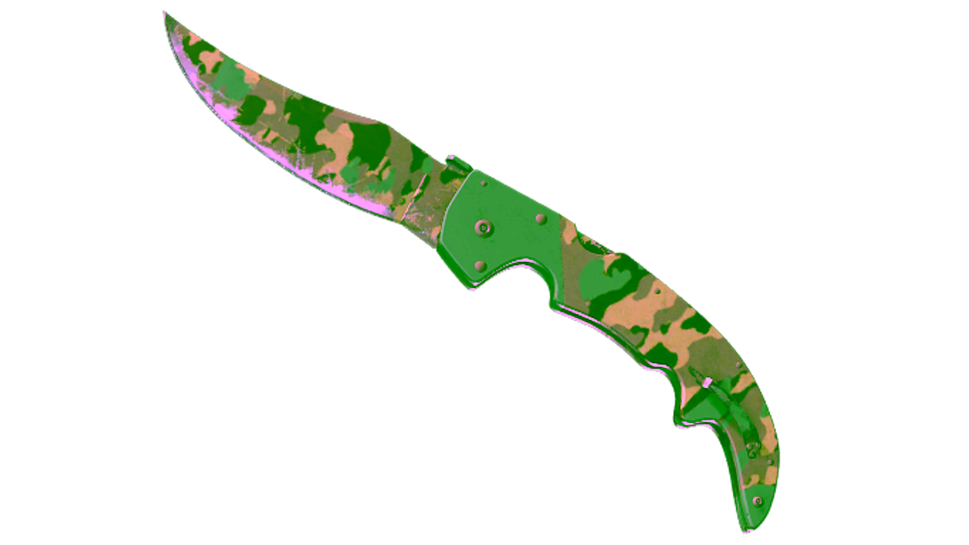 عرض لـ ★ StatTrak™ Falchion Knife | Boreal Forest (Well-Worn)