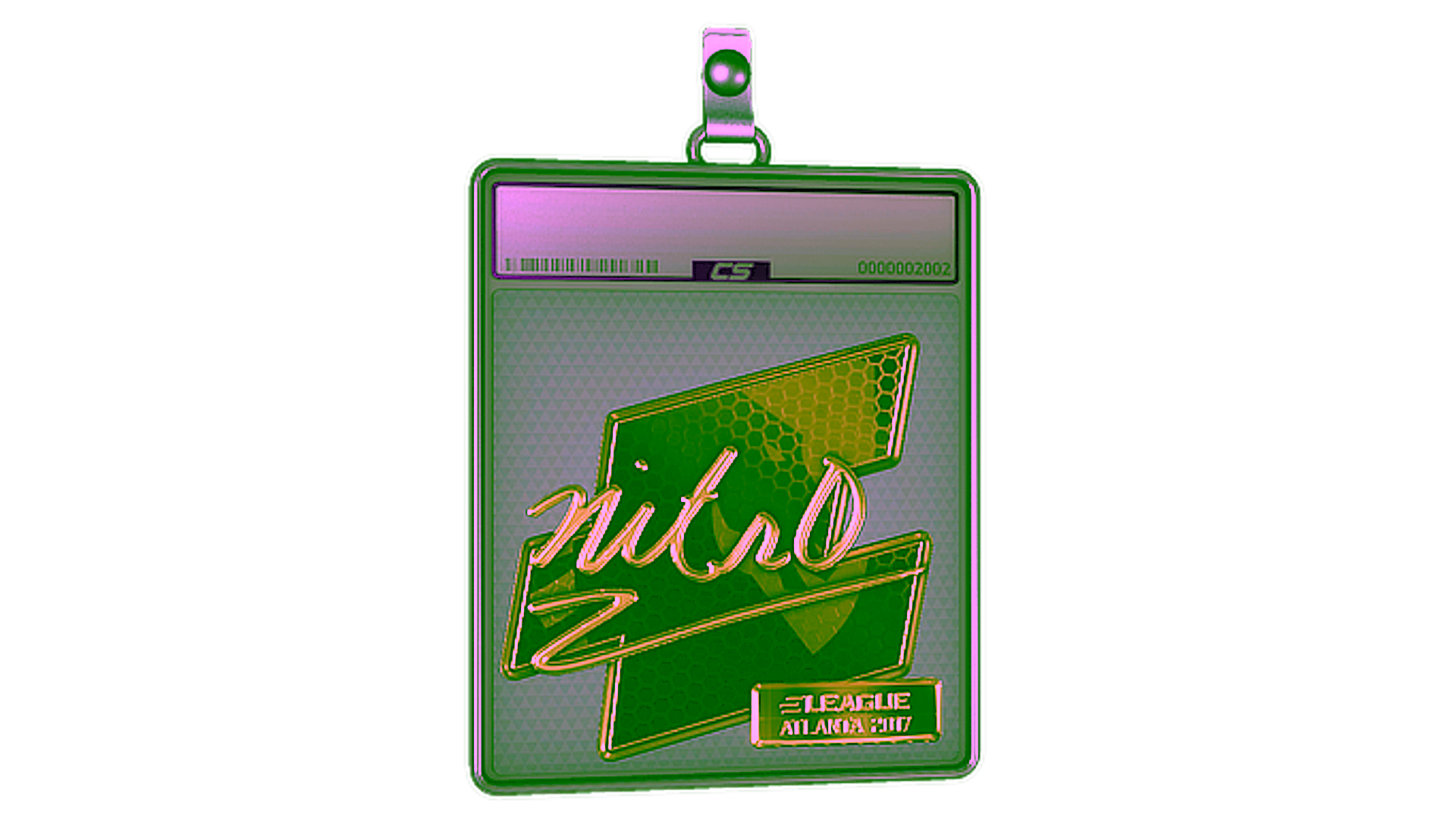 Affichage pour Sticker Slab | nitr0 (Gold) | Atlanta 2017