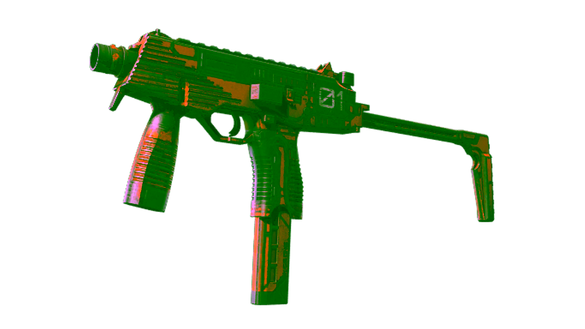 Exibição para MP9 | Modest Threat (Field-Tested)