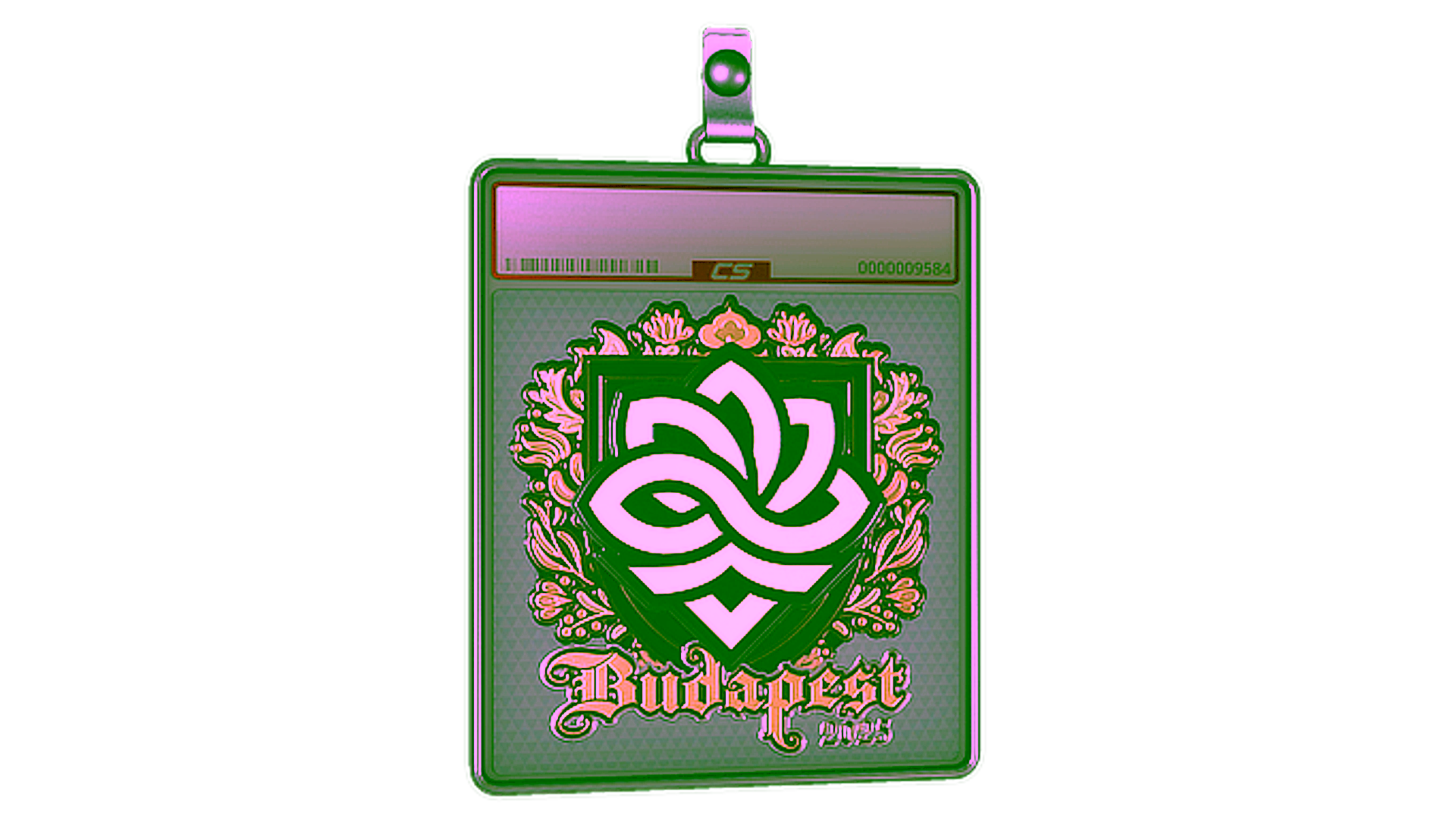 Display for Sticker Slab | Legacy (Gold) | Budapest 2025