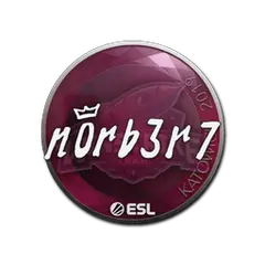 Sticker n0rb3r7 Katowice 2019