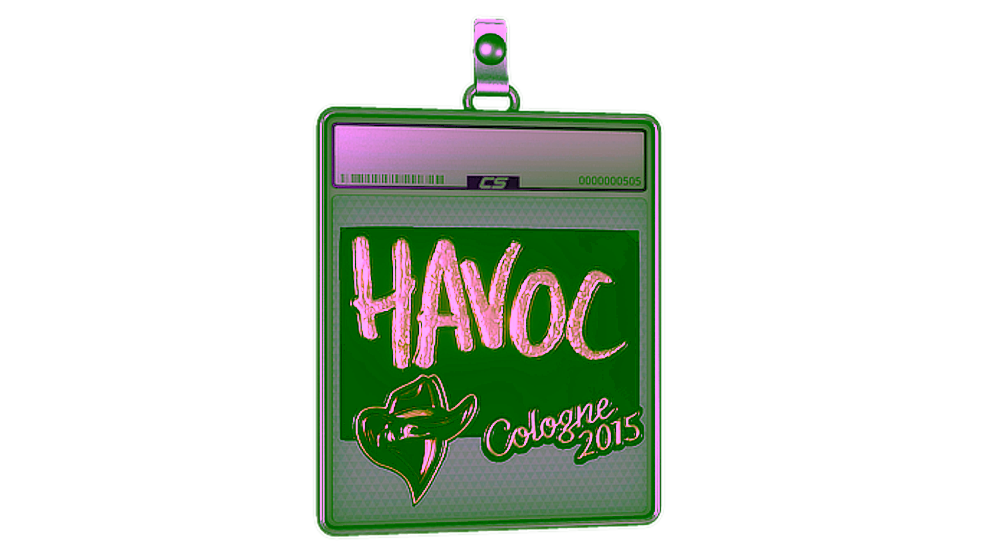 Exibição para Sticker Slab | Havoc (Gold) | Cologne 2015