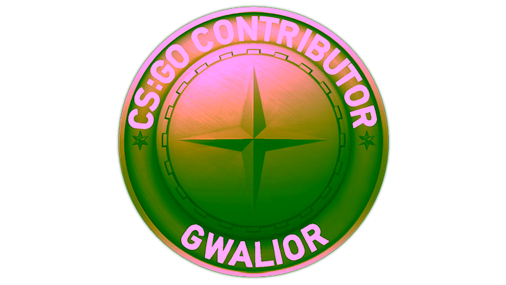 Display for Gwalior Map Coin