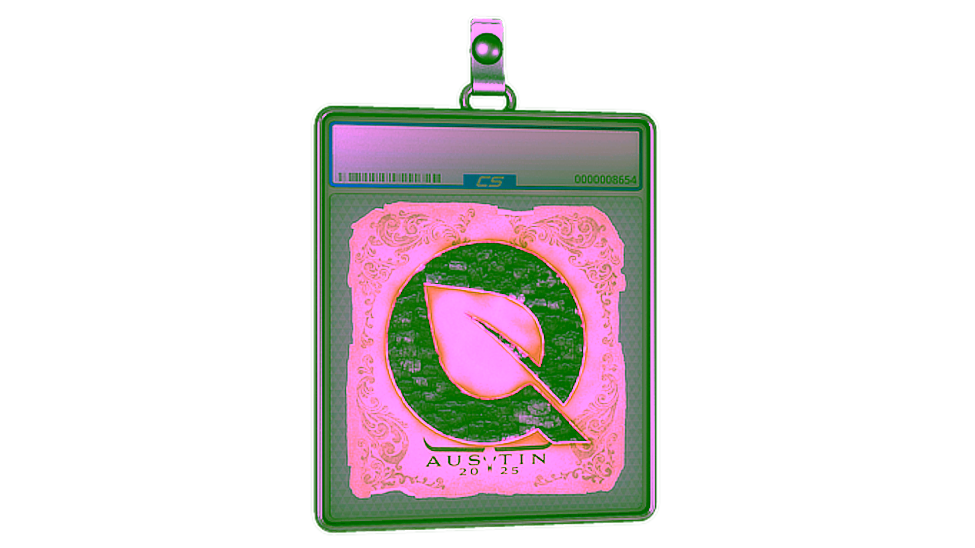 Display for Sticker Slab | FlyQuest | Austin 2025