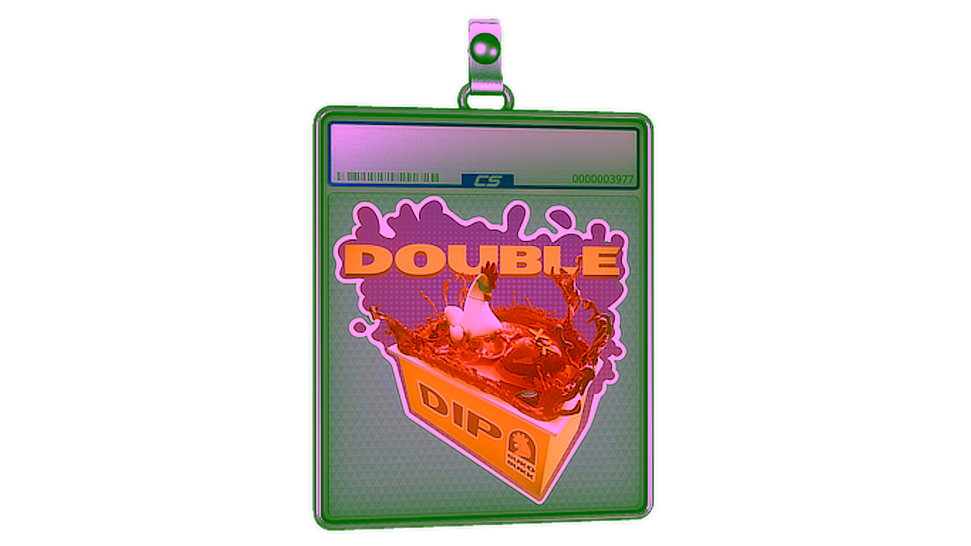 Display for Sticker Slab | Double Dip (Holo)