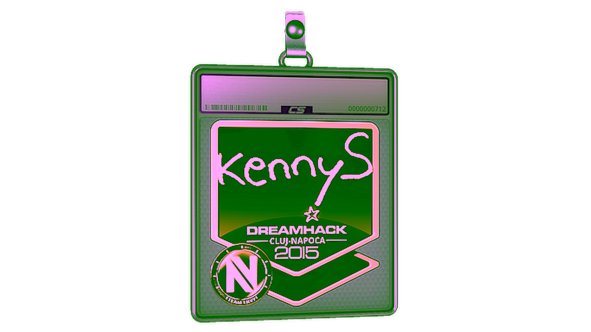 Display for Sticker Slab | kennyS (Gold) | Cluj-Napoca 2015