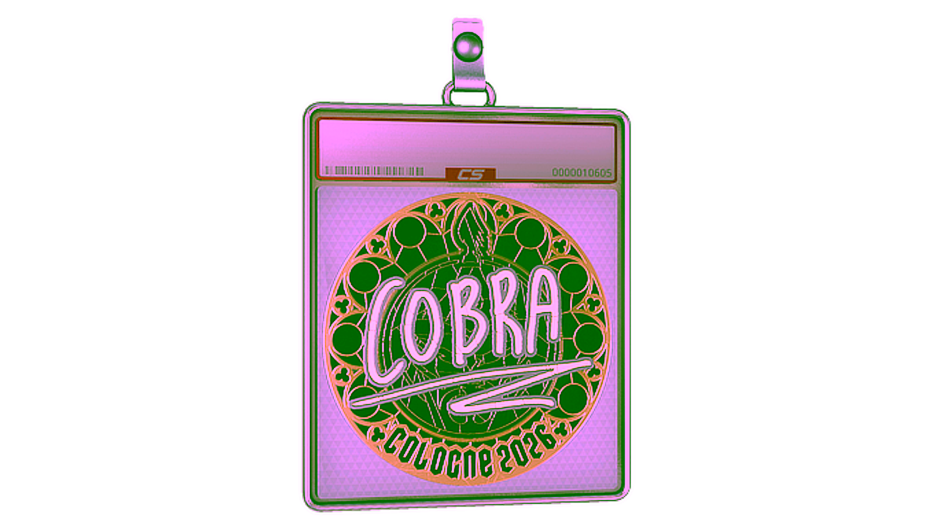 Display for Sticker Slab | cobra (Gold) | Cologne 2026