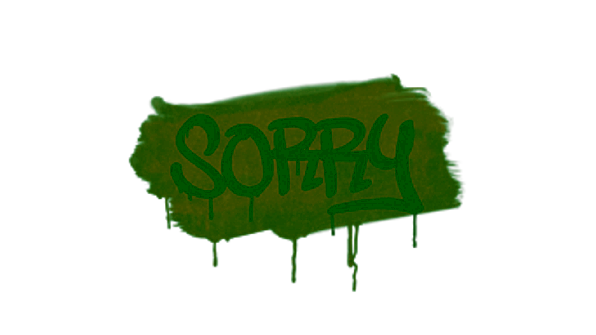 Display for Sealed Graffiti | Sorry (Brick Red)