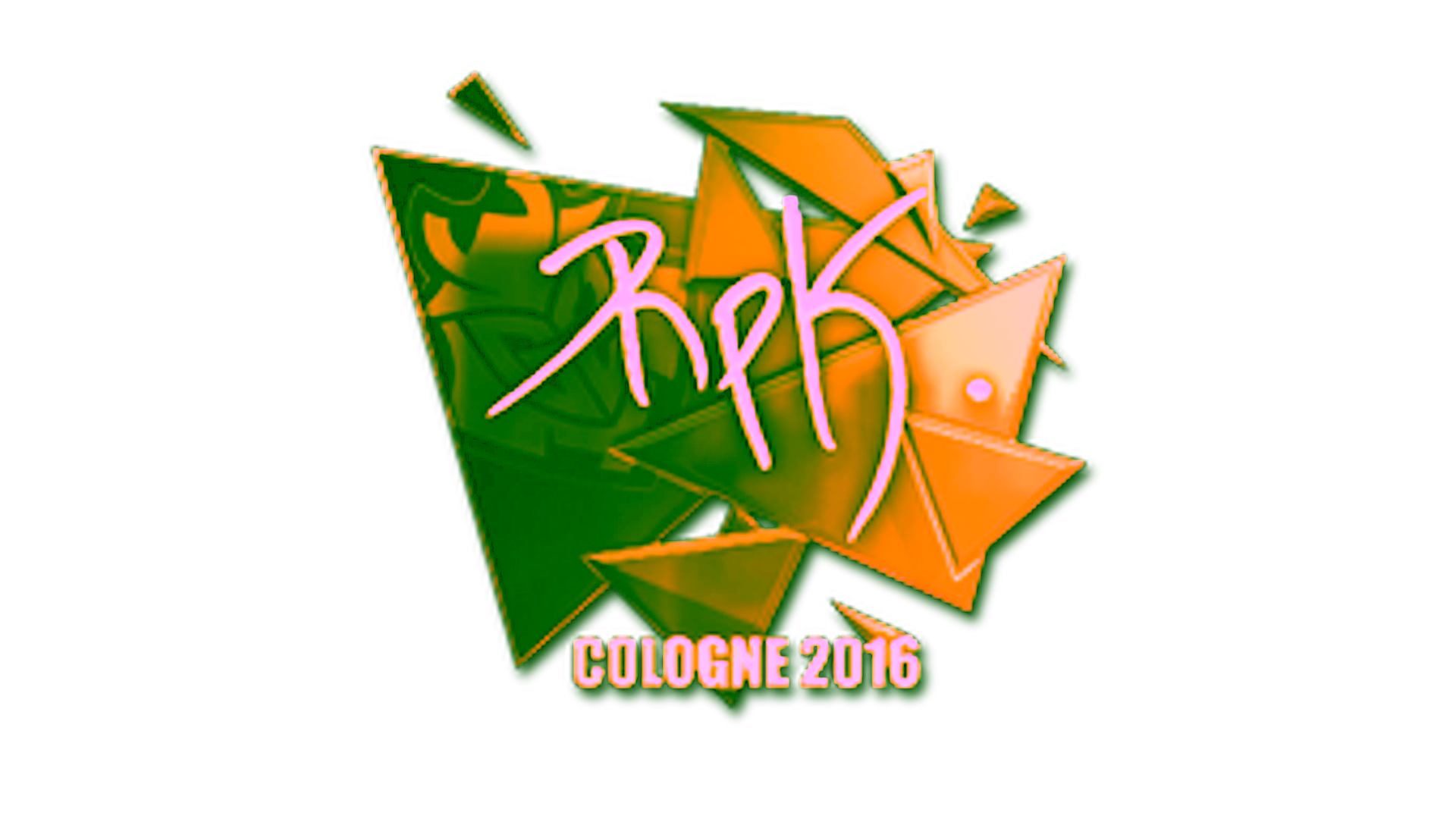 Visar för Sticker | RpK (Gold) | Cologne 2016