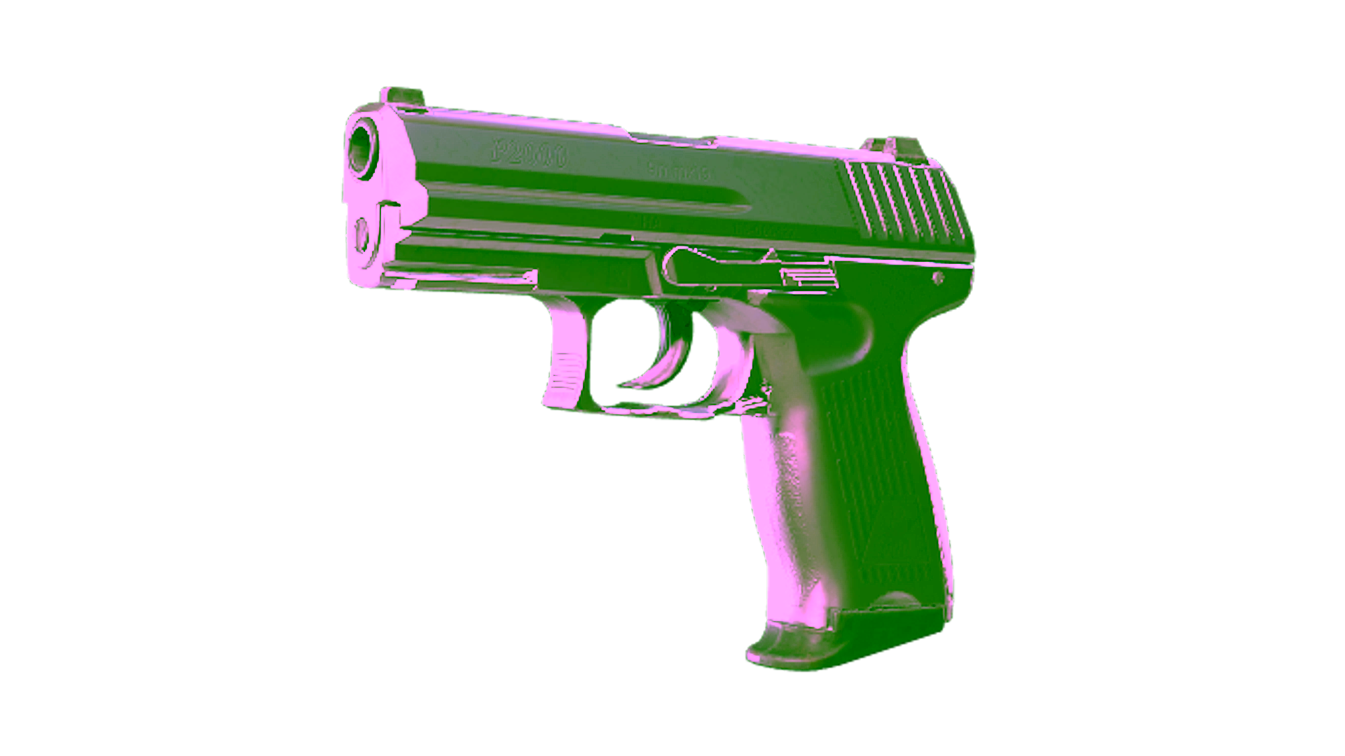 Display for P2000 | Silver (Minimal Wear)