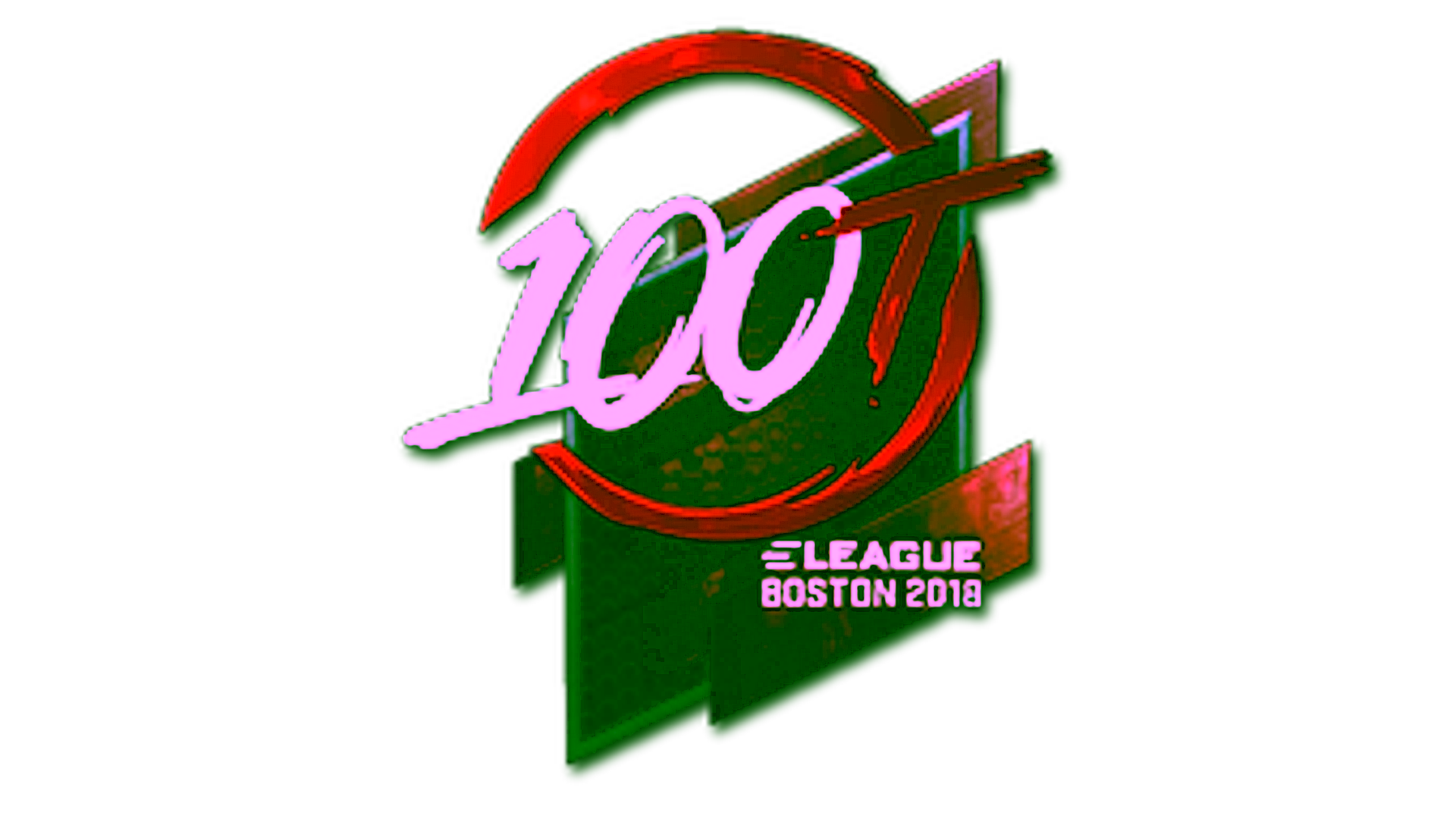 Wyświetl dla Sticker | 100 Thieves (Foil) | Boston 2018