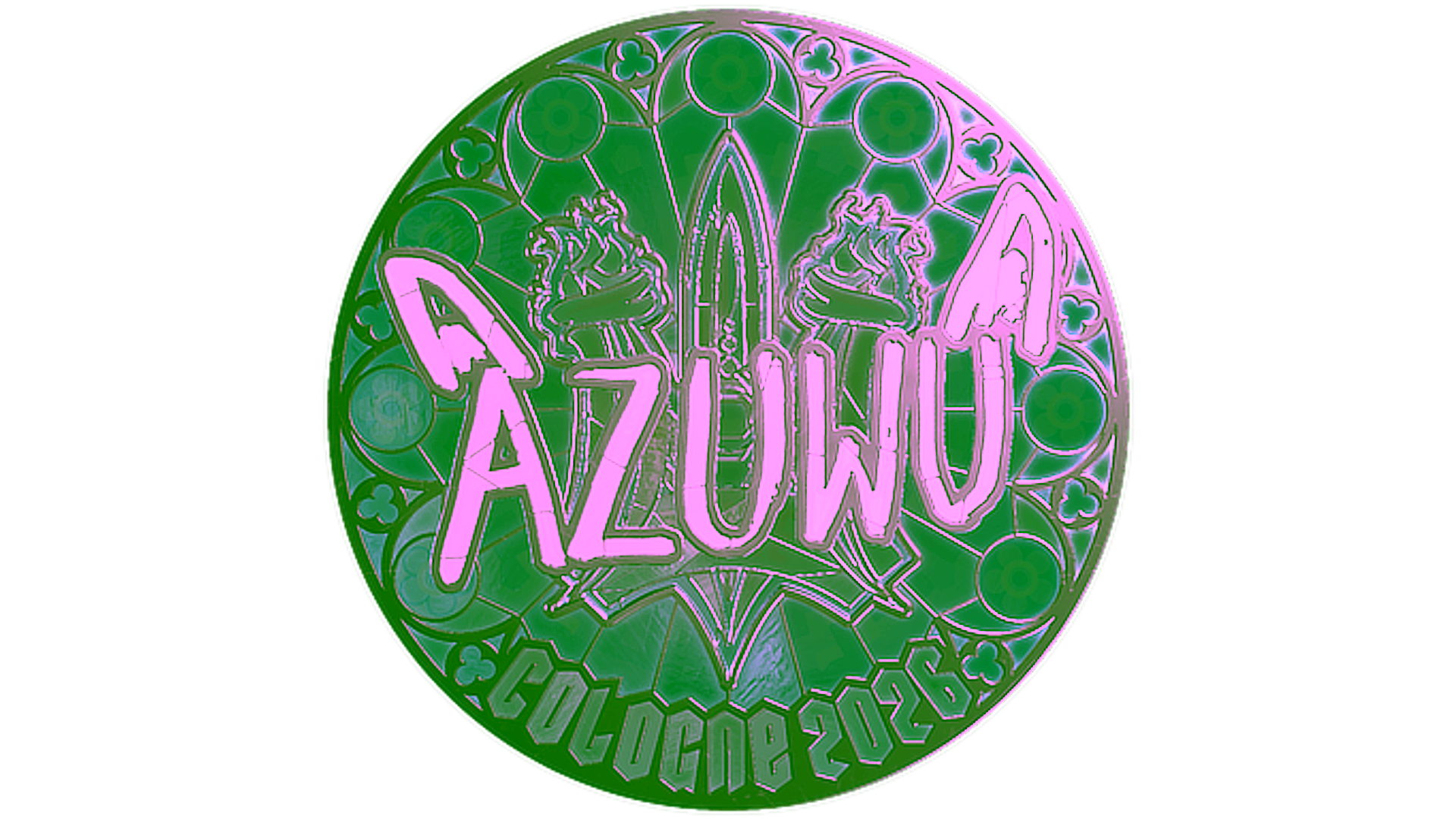 Display for Sticker | AZUWU (Foil) | Cologne 2026