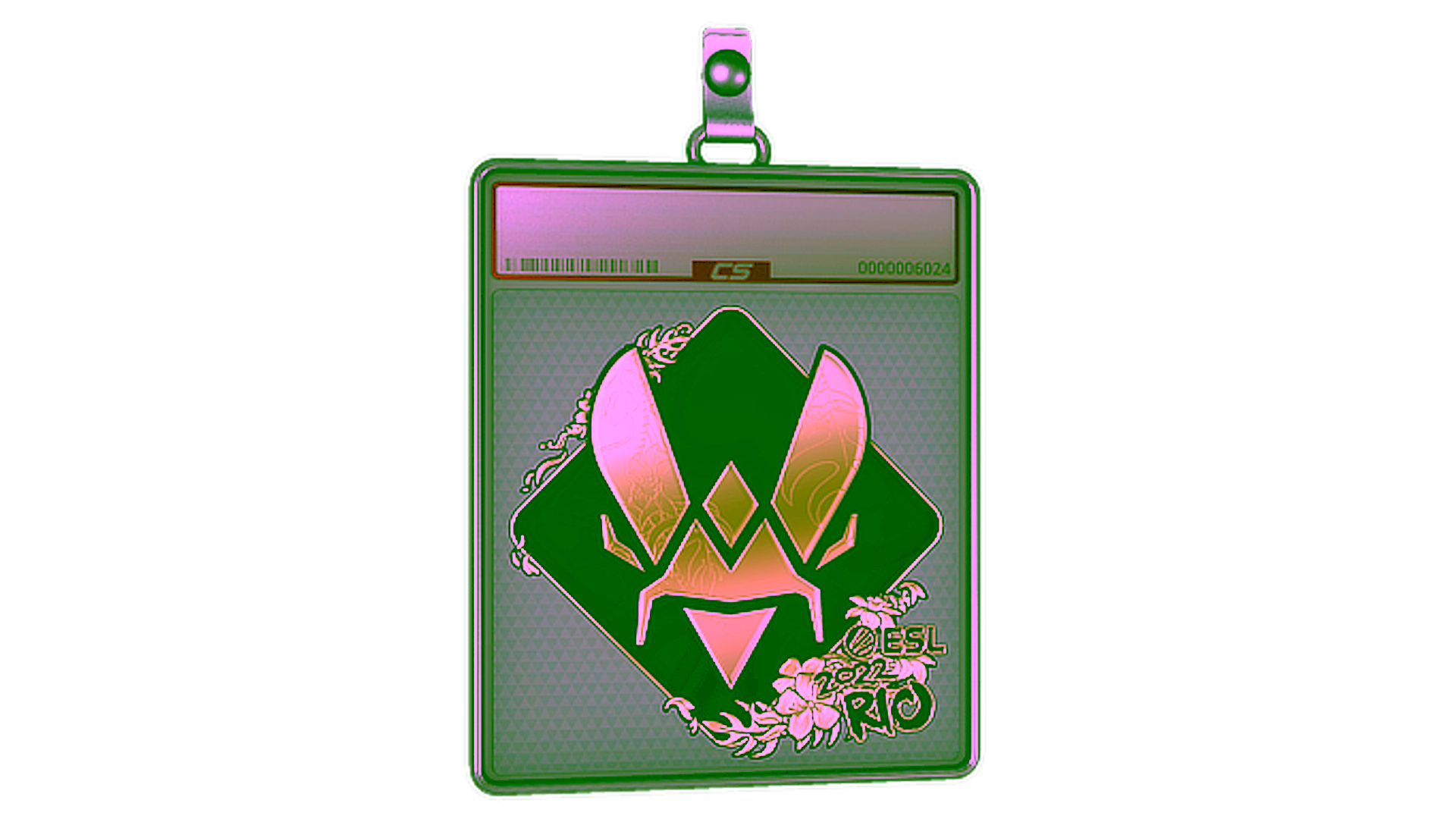 Visar för Sticker Slab | Vitality (Gold) | Rio 2022