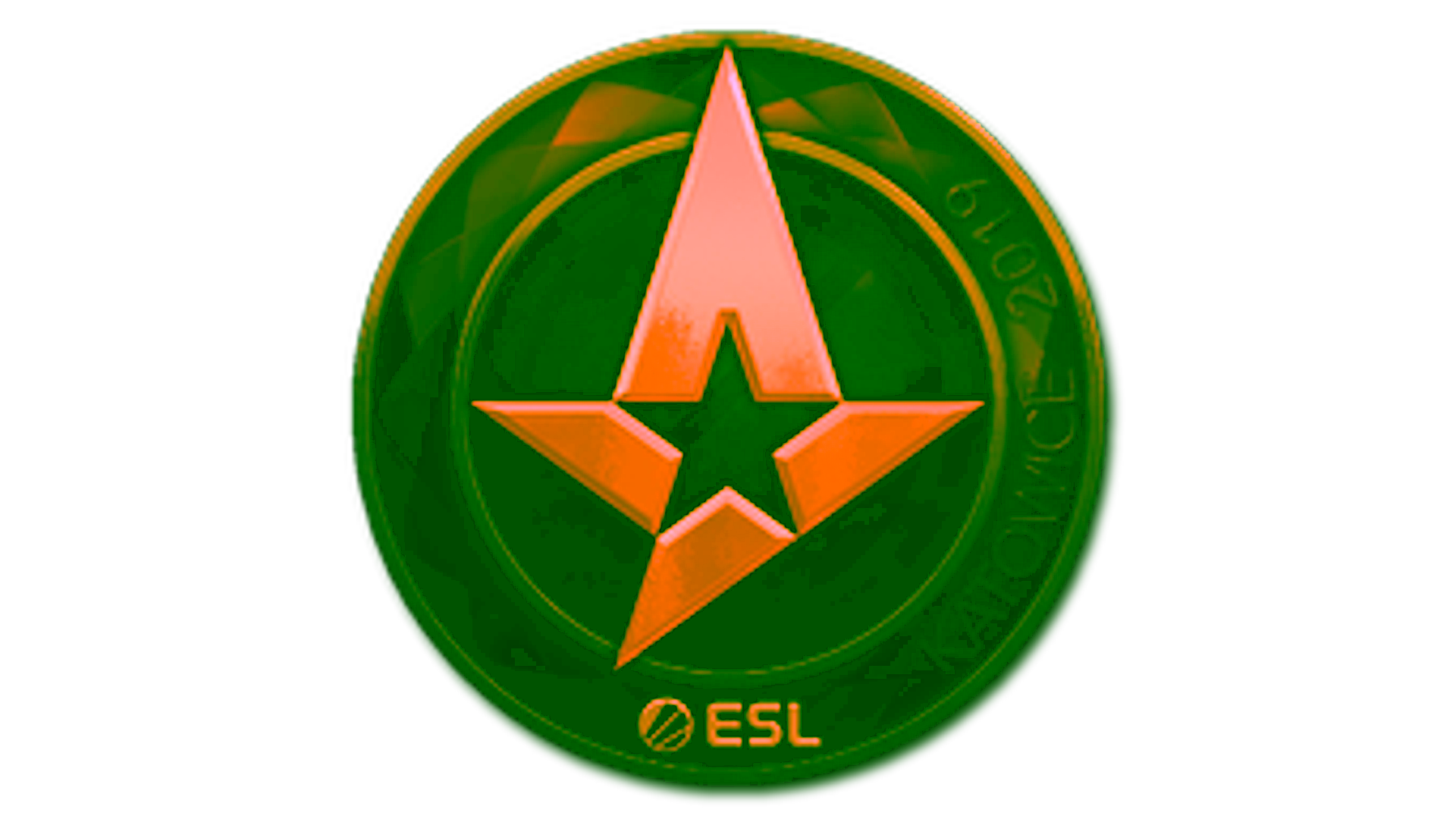 Display for Sticker | Astralis (Gold) | Katowice 2019