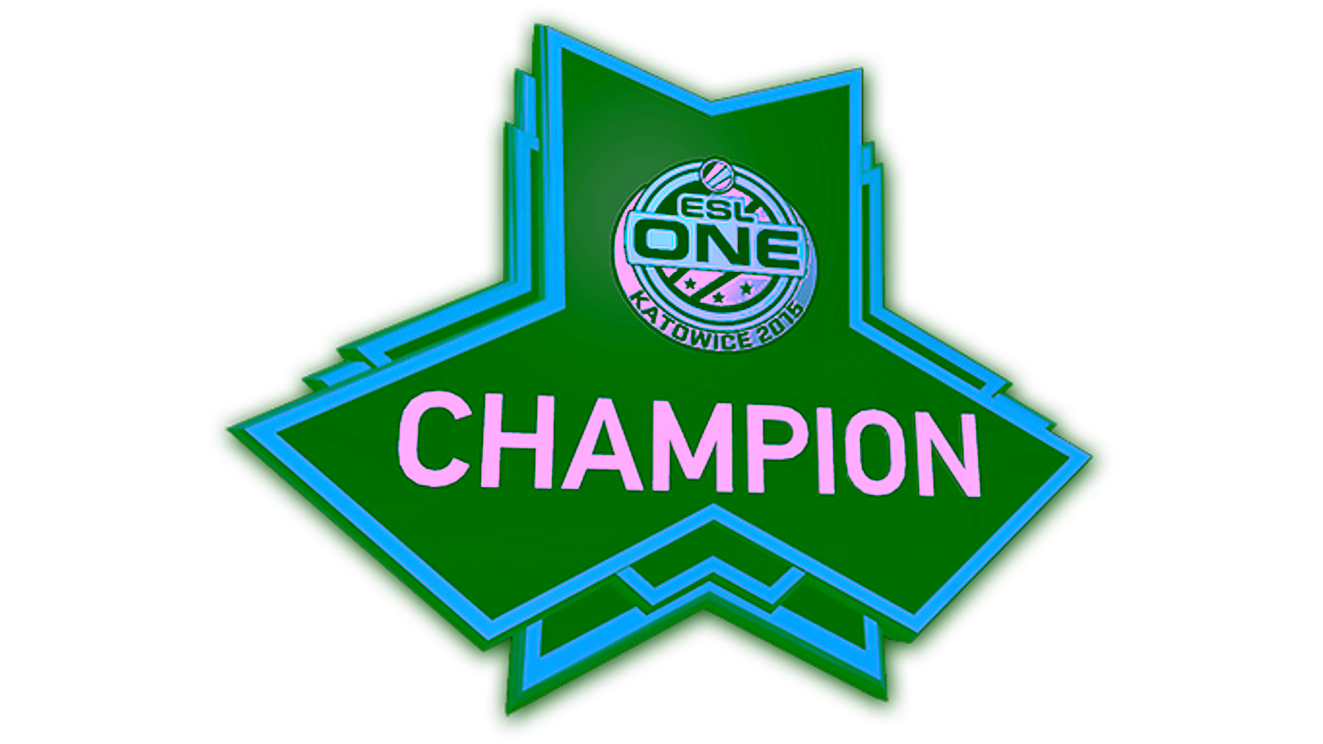 Display for Champion at ESL One Katowice 2015