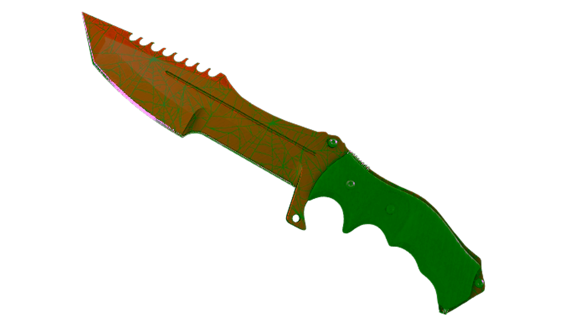 Display for ★ StatTrak™ Huntsman Knife | Crimson Web (Factory New)