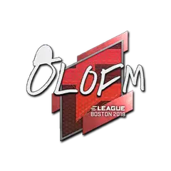 Sticker olofmeister Boston 2018
