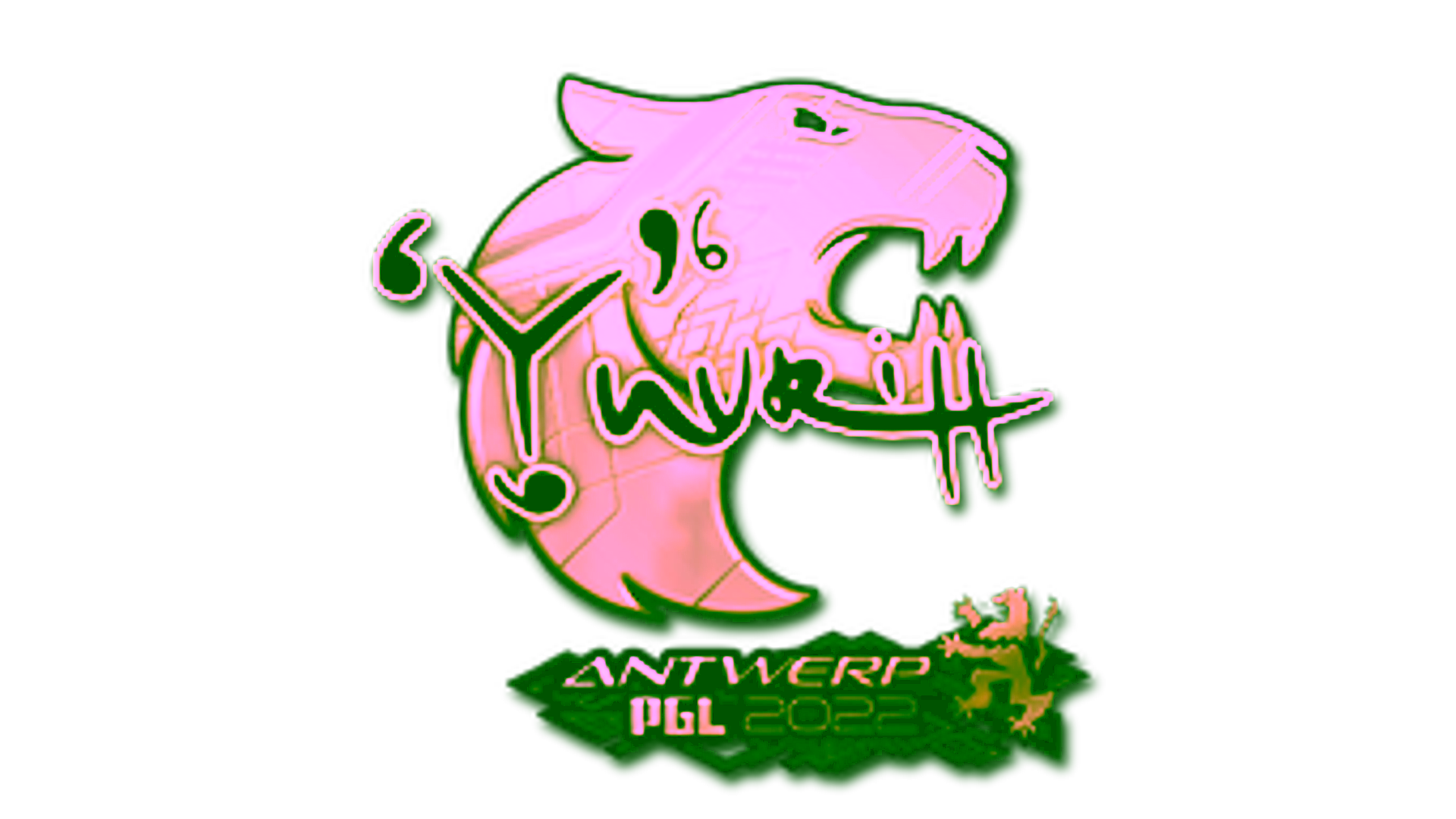 Affichage pour Sticker | yuurih (Gold) | Antwerp 2022